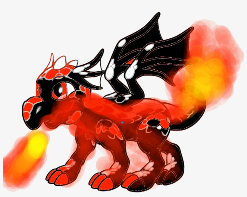 Flame Breathing Fire - Illustration, transparent png #7776335