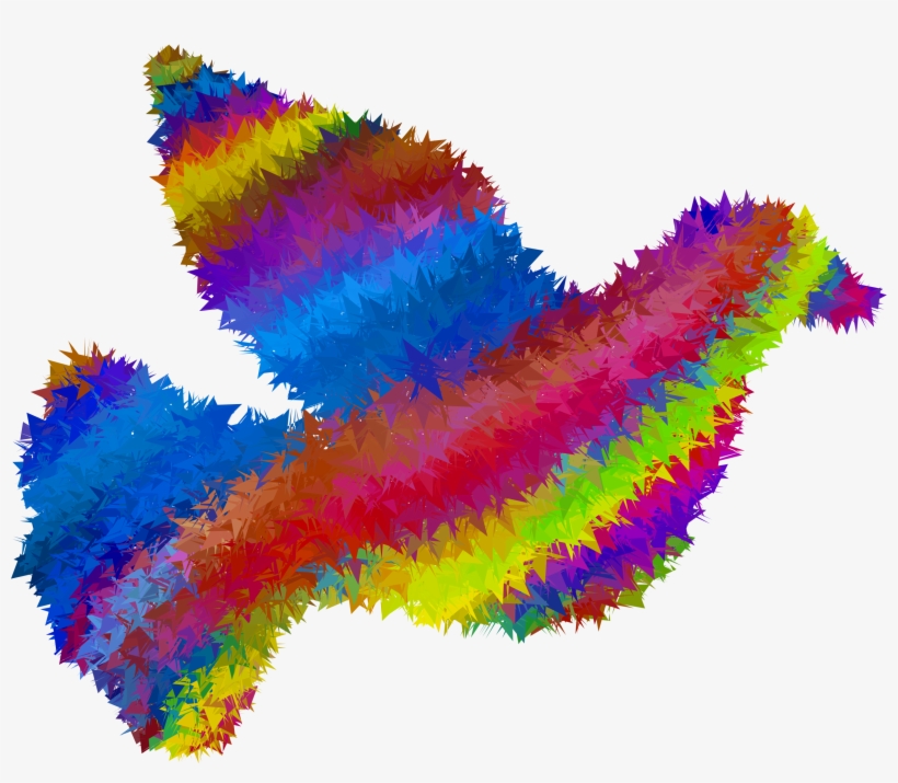 This Free Icons Png Design Of Psychedelic High Poly, transparent png #7776625