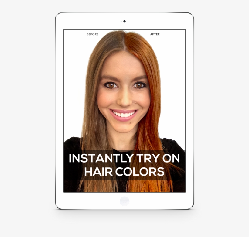 Hair Dye Try On Change Your Hair Color Matrix Lounge - Acne Skin Hair Color, transparent png #7777063
