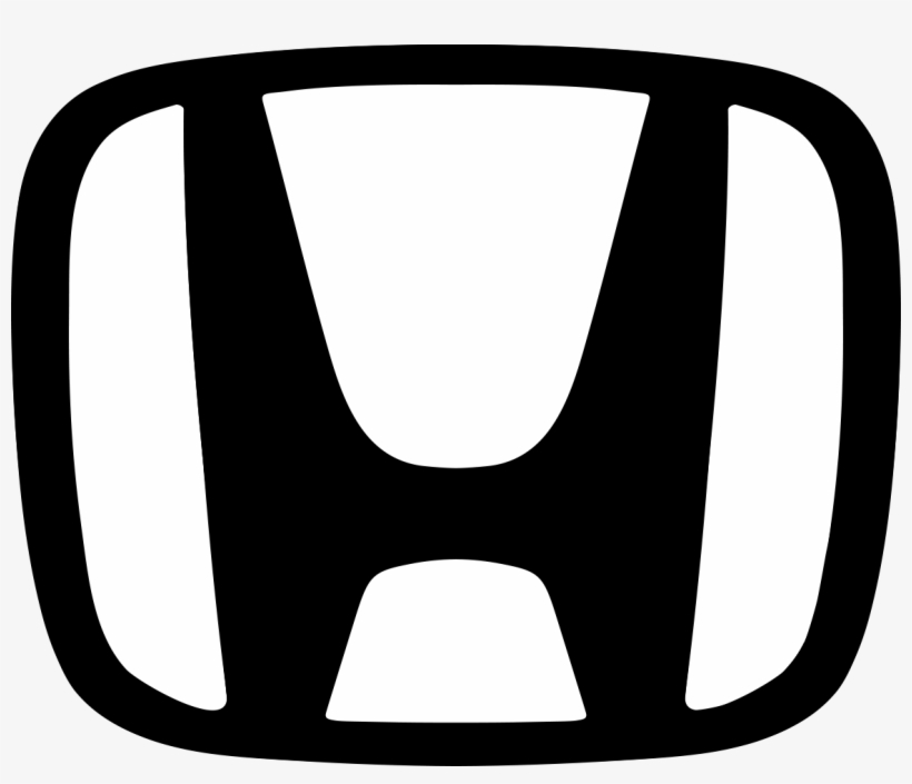 Download Honda Logo - Honda Logo Black And White, transparent png #7777520