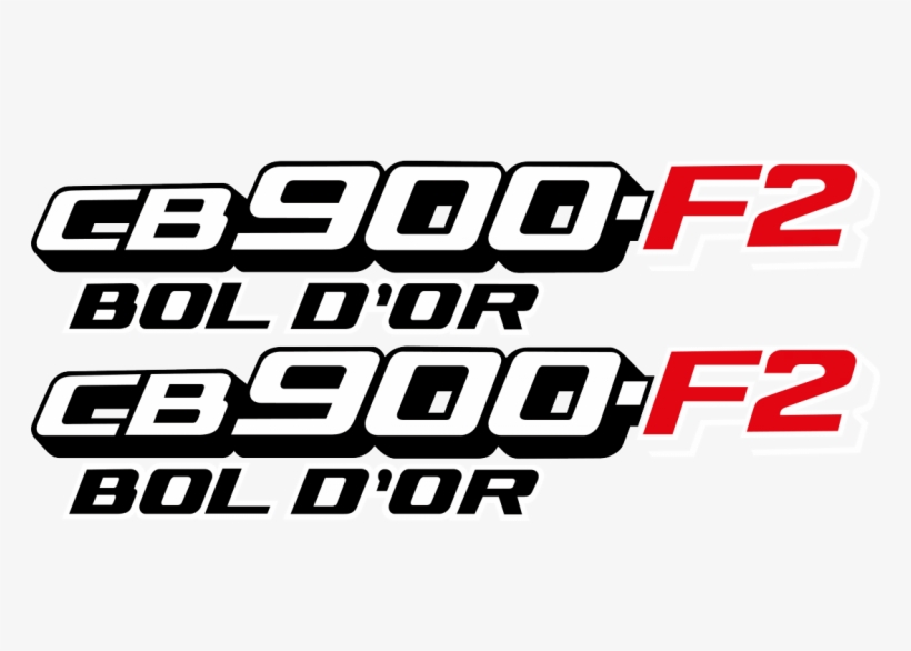 1811 Cb900 F2 Bol D Or - Honda Cb 900 Bol D Or Aufkleber, transparent png #7777611