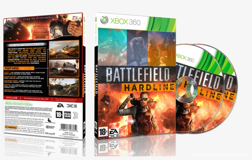Amazoncom Battlefield Hardline Xbox One Electronic, transparent png #7778108