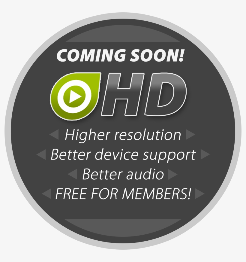 Better Resolution, Better Audio, Better Device Support, - Circle, transparent png #7778488