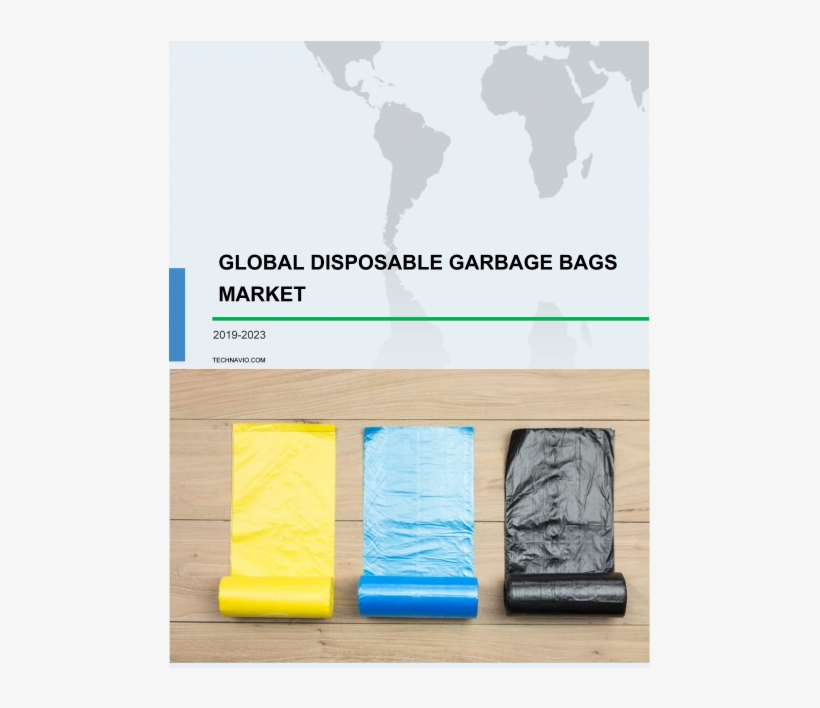 Disposable Garbage Bags Market Size, Share, Market - Poster, transparent png #7779424