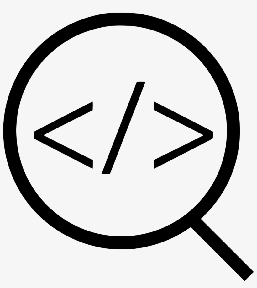 Code Find Business Web Development Comments - Circle, transparent png #7779848