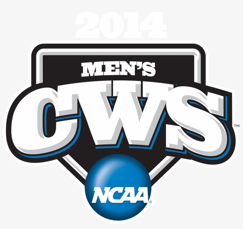 Source - - College World Series Baseball Logo, transparent png #7780053