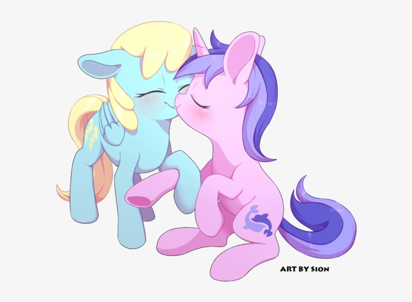 Sion, Background Pony, Blushing, Cute, Eyes Closed, - Cartoon, transparent png #7780437