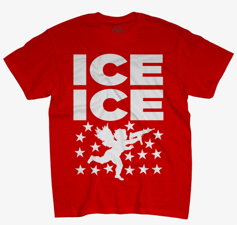 Ice Ice Cupid Red T-shirt - Best Red Hot Chili Peppers T Shirt, transparent png #7781892