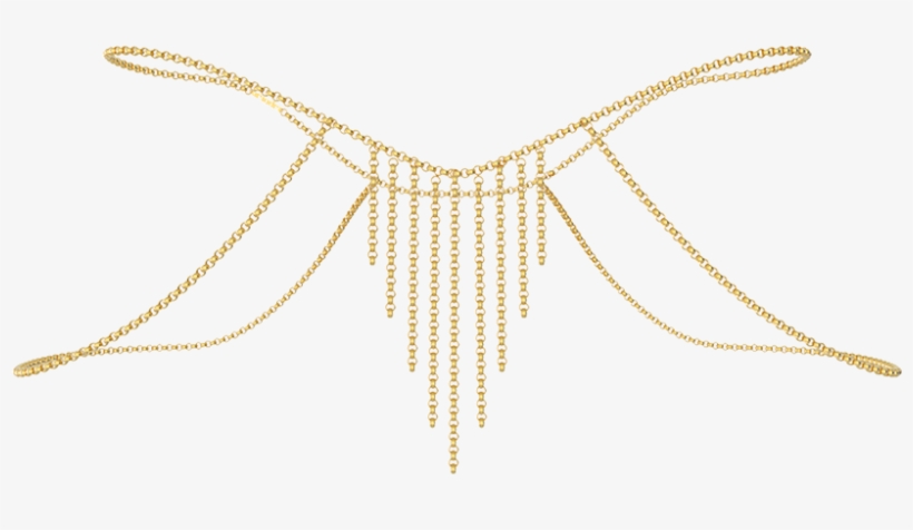 Golden Chain Bottom - Starfish, transparent png #7781933