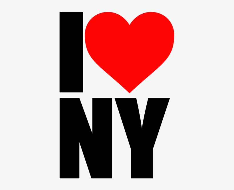 I Love Ny - Heart, transparent png #7782097