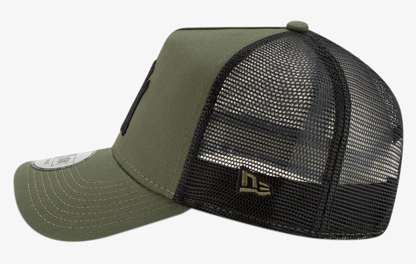 Ny Yankees New Era League Essential Olive Trucker Cap - Baseball Cap, transparent png #7783059