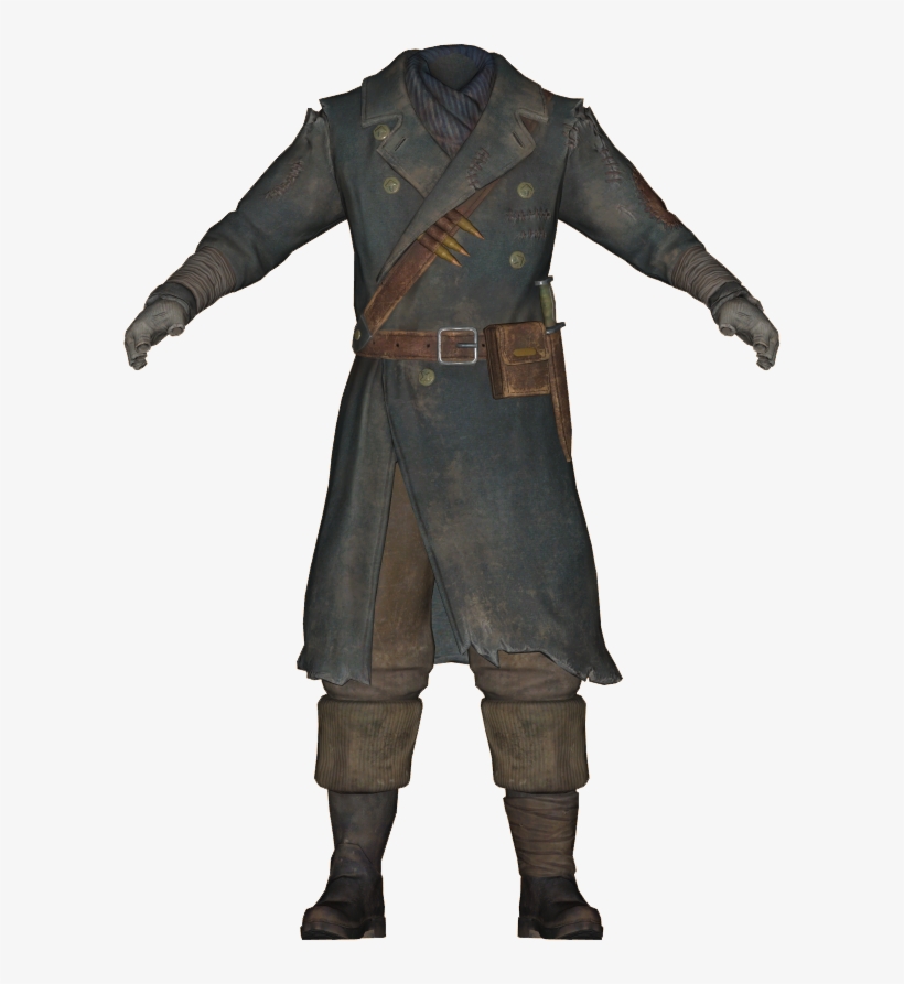 Hunter's Long Coat - Hunter's Long Coat Fallout 76, transparent png #7783102