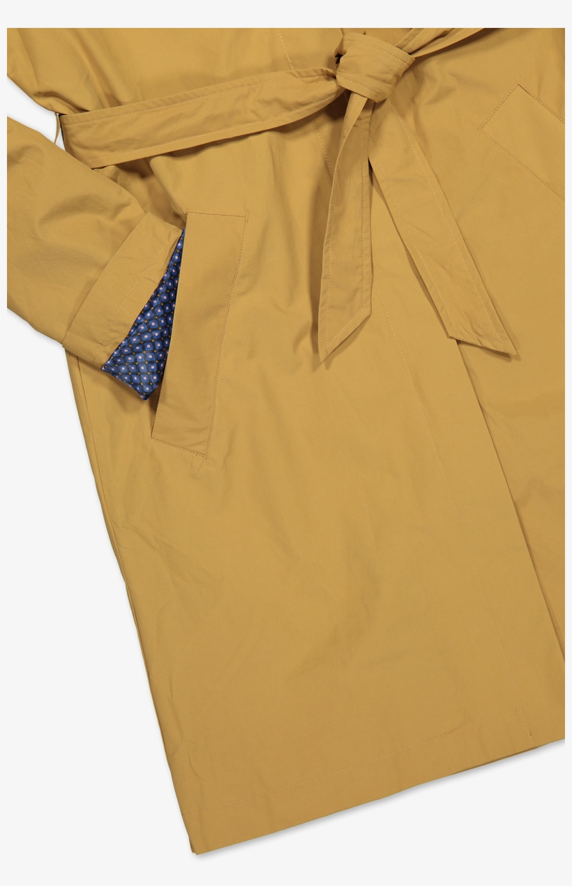 Carine Trench Coat Khaki - Trench Coat, transparent png #7783232