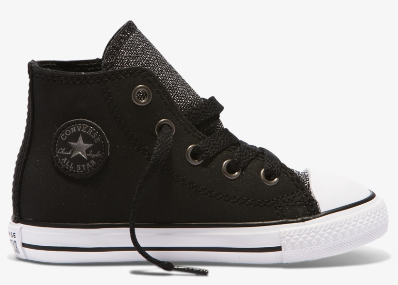 Chuck Taylor All Star Graphite And Glitter Toddler - Converse All Star Player Ev Ox, transparent png #7783250