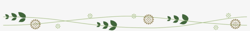 Decorative Line - 植物 分隔 線, transparent png #7783451