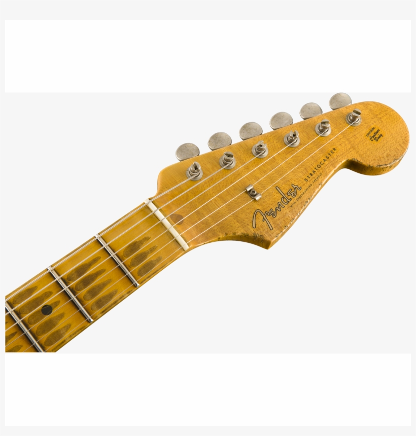 Fender Custom Shop 1958 Stratocaster Heavy Relic - Fender Musical Instruments Corporation, transparent png #7783621