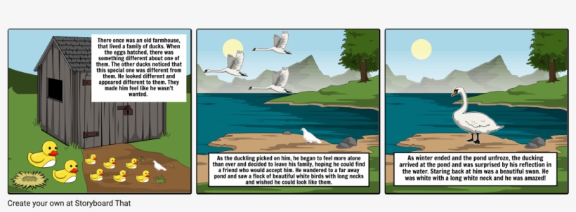 The Ugly Duckling - Ugly Duckling's Real Family, transparent png #7783872