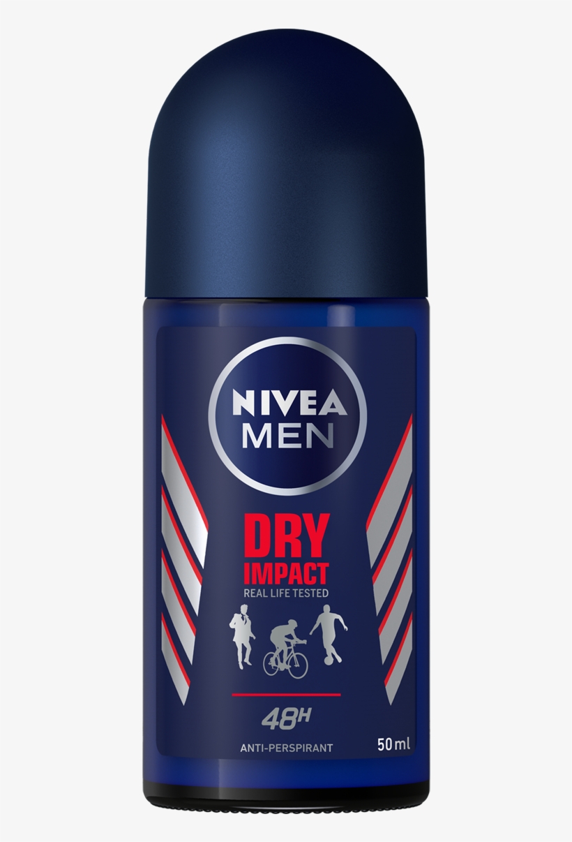Nivea Roll On Deodorant Men, transparent png #7784403