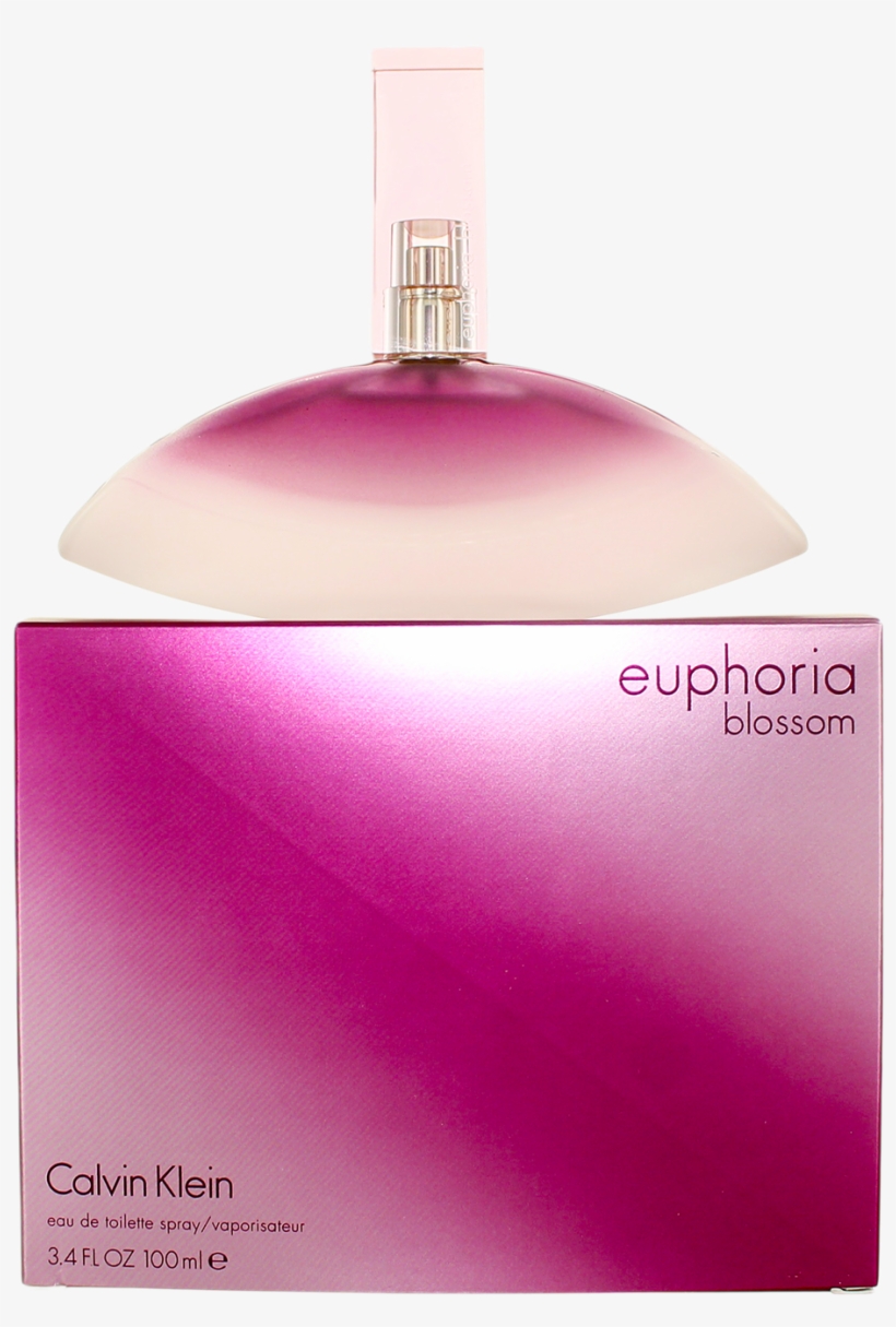 Euphoria Blossom By Calvin Klein For Women Edt Spray - Perfume, transparent png #7785094