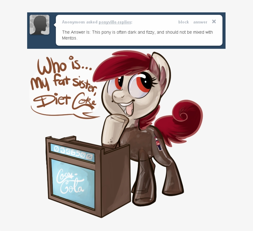 Php27, Drink, Drink Pony, Jeopardy, Oc, Oc - Mlp Coke Pony, transparent png #7785463