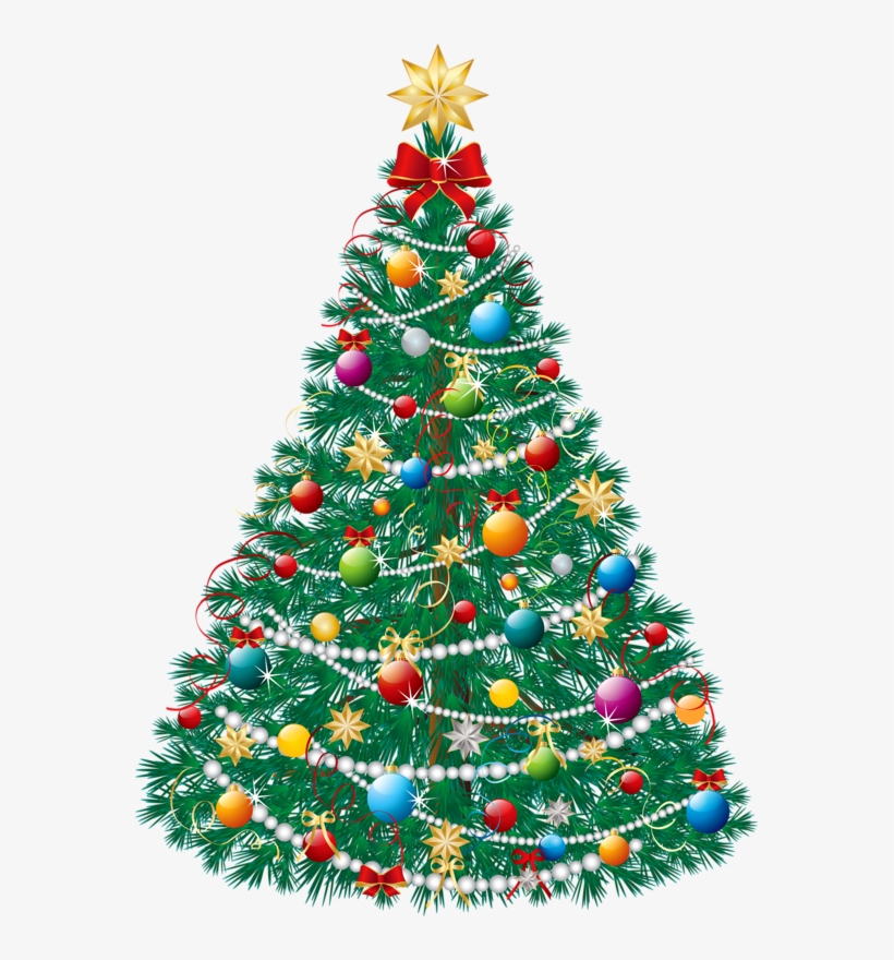 Christmas Lights Png - Beautiful Christmas Tree, transparent png #7786283