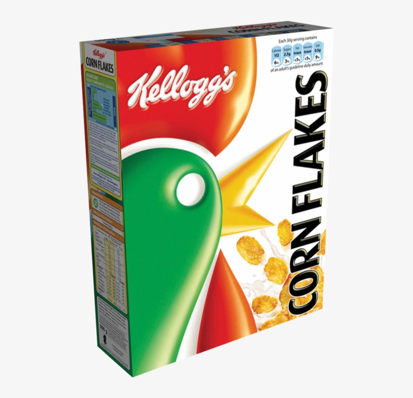Kellogg's Cornflakes 500g - Kellogg's Corn Flakes, transparent png #7786448
