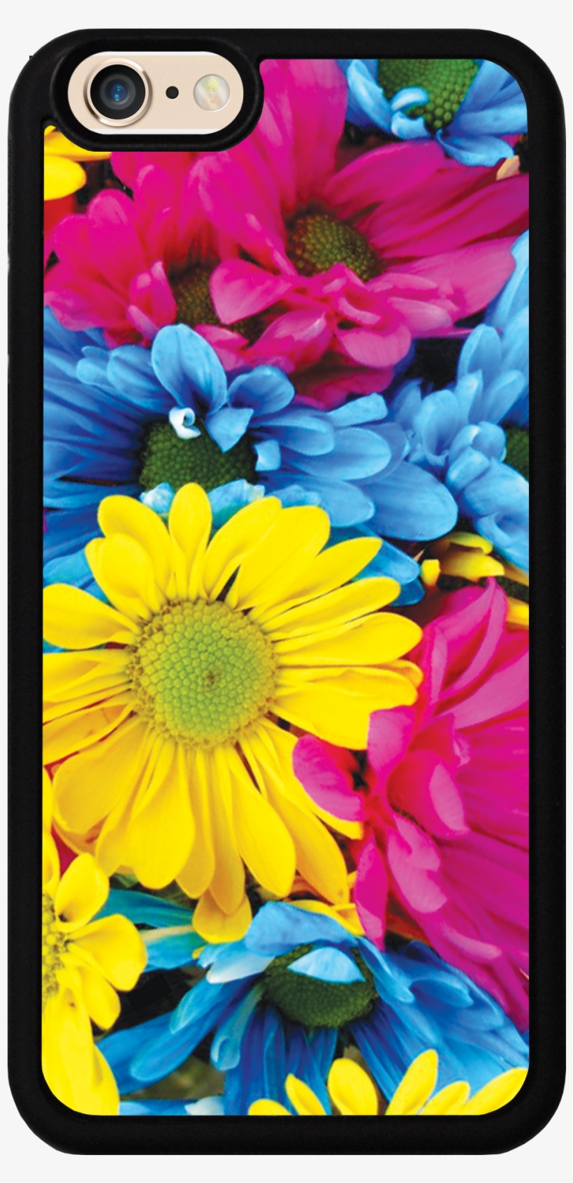 Yellow, Blue And Pink Daisy Case - Mobile Phone Case, transparent png #7786522