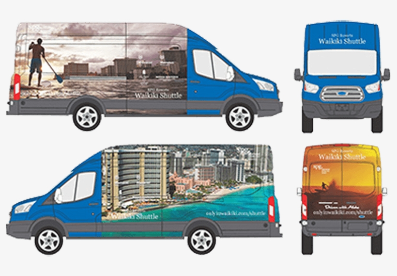 Blue Ford Transit Illustration - Commercial Vehicle, transparent png #7786871
