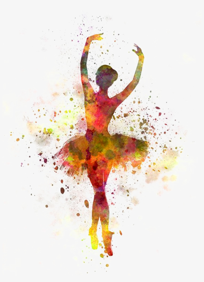 Download - Dancing Girl Png, transparent png #7787428