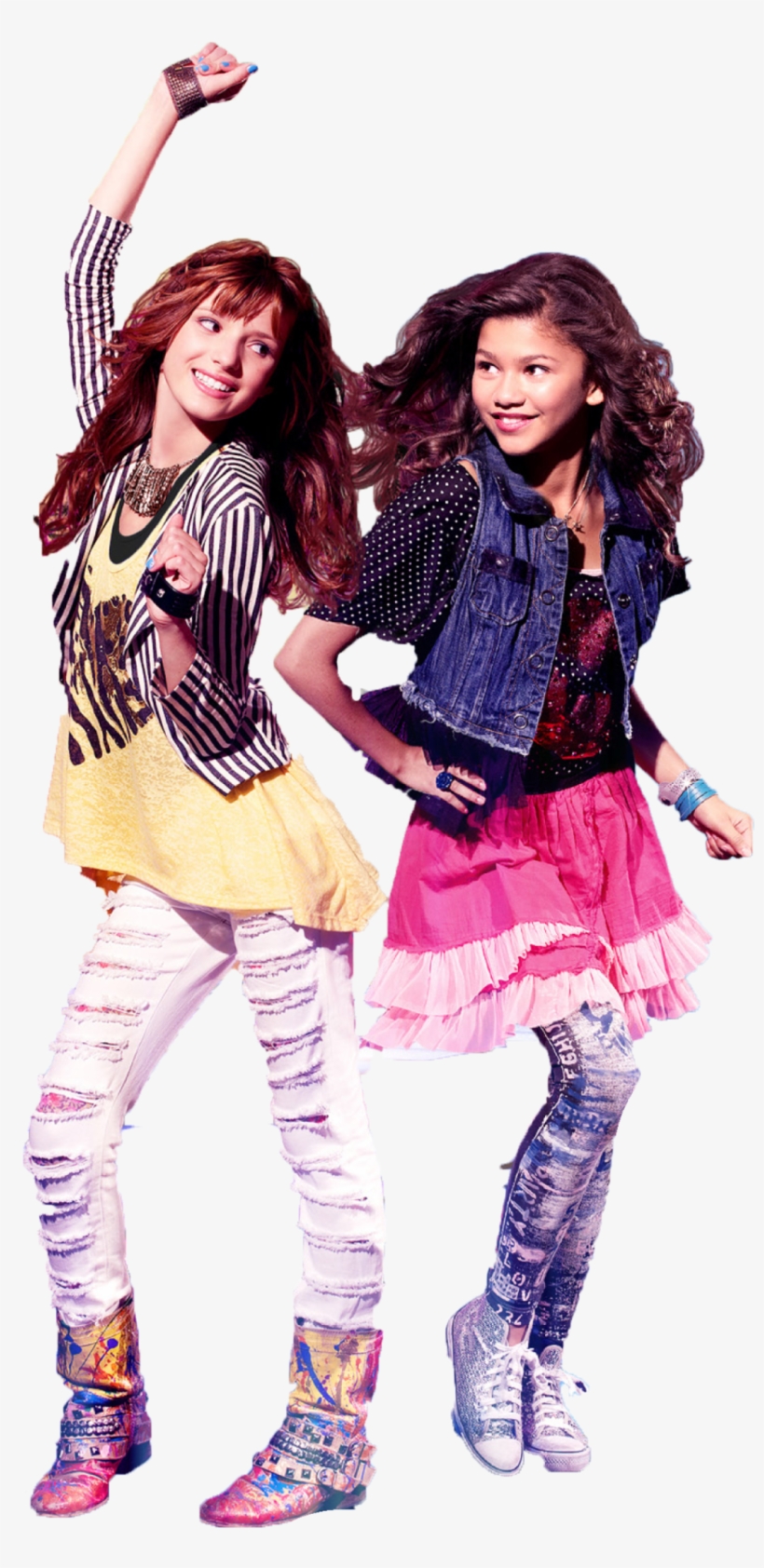 Dancing Girls Png Image - Shake It Up Serie, transparent png #7787608