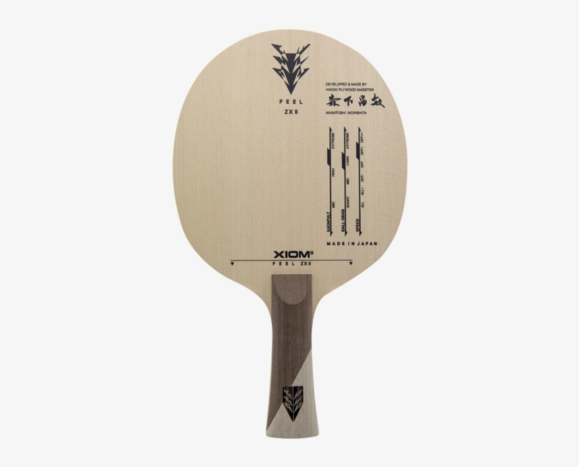 Xiom Feel Zx2 Blade Ping Pong Depot Table Tennis Equipment - Xiom Feel Hx Pro, transparent png #7788053