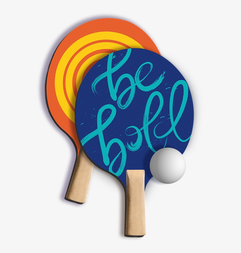 Everyone From Around The World Can Pick Up A Racket - Ping Pong, transparent png #7788477