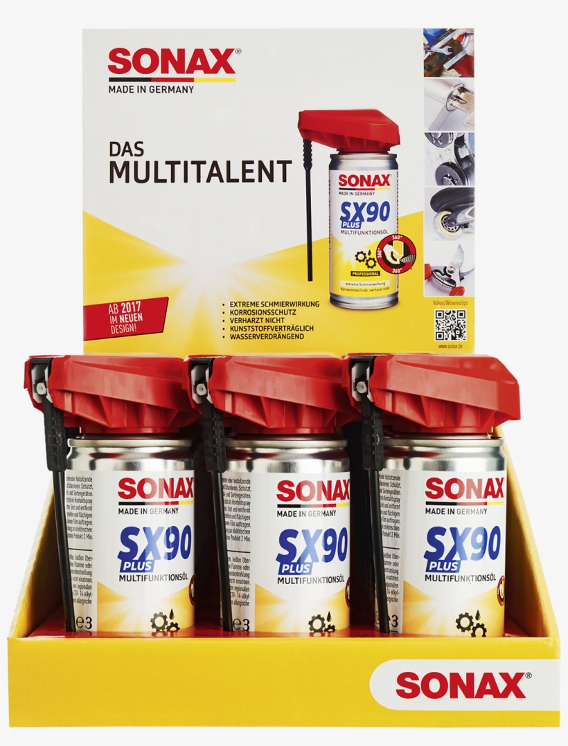 Sonax Sx90 Plus With Easyspray Counter Display - Sonax, transparent png #7788748