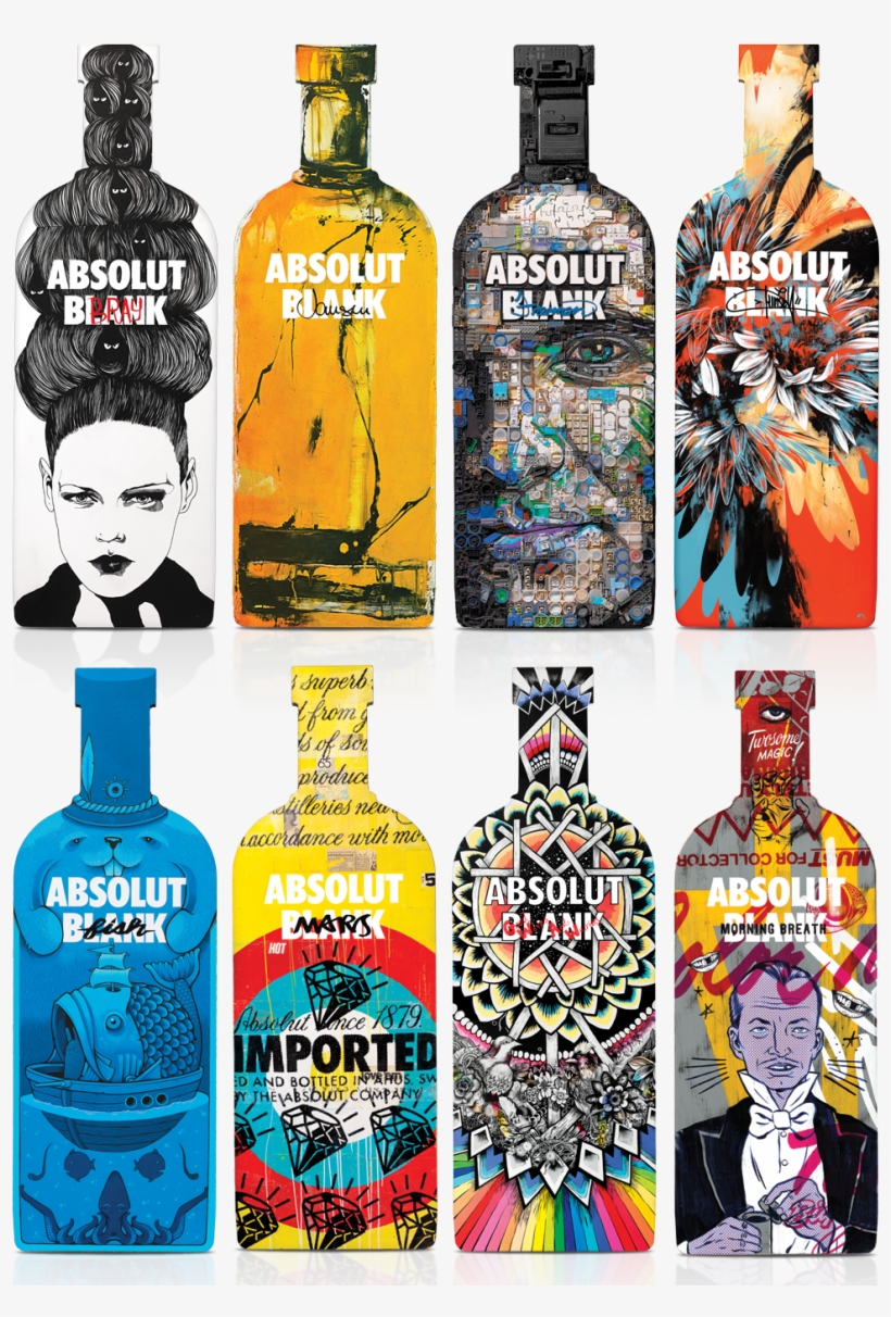 Absolut Blank Project - Absolut Vodka, transparent png #7788868