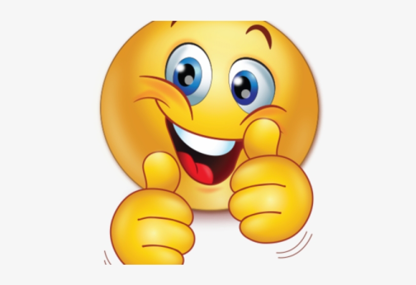 Sunglasses Emoji Clipart Thumbs Up - Thumbs Up Happy Emoji, transparent png #7789162