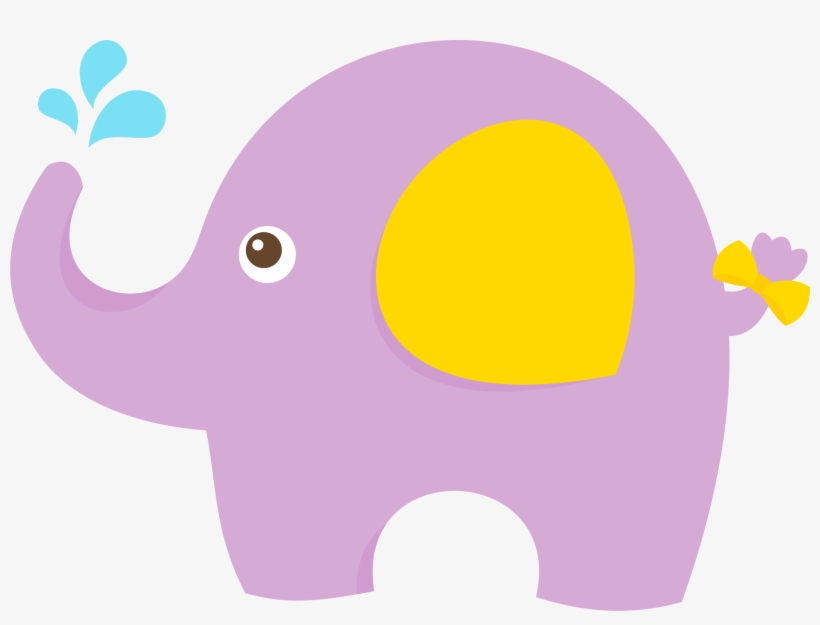 Elephant Illustration, Scrapbook Paper, Clip Art, Baby - Elefantes Para Bebes Png, transparent png #7789462