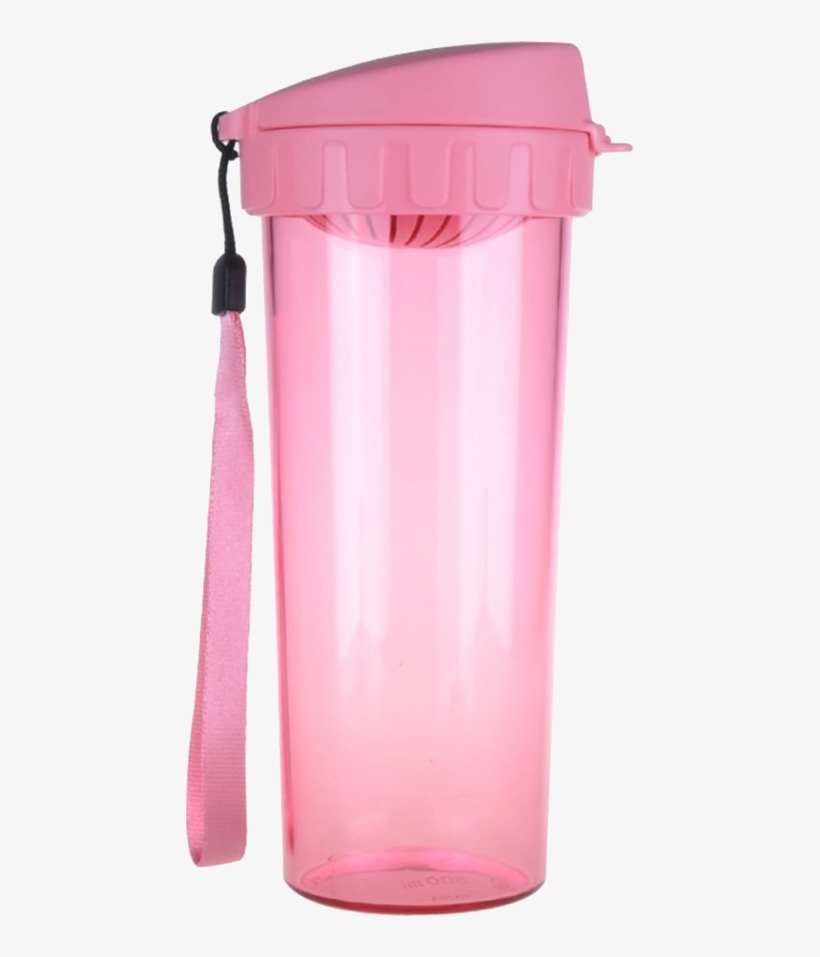 Rope Tupperware Plastic Water Bottle Brands Cups Clipart - Pink Water Bottle Png, transparent png #7789505