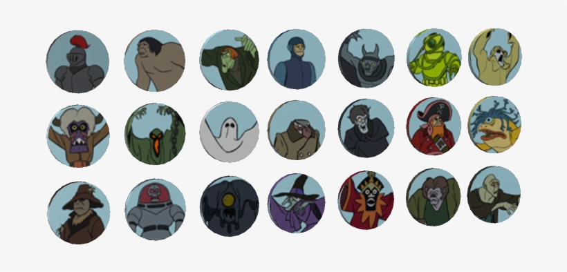 Download Zip Archive - Scooby Doo 100 Nights Of Frights Monsters, transparent png #7789635