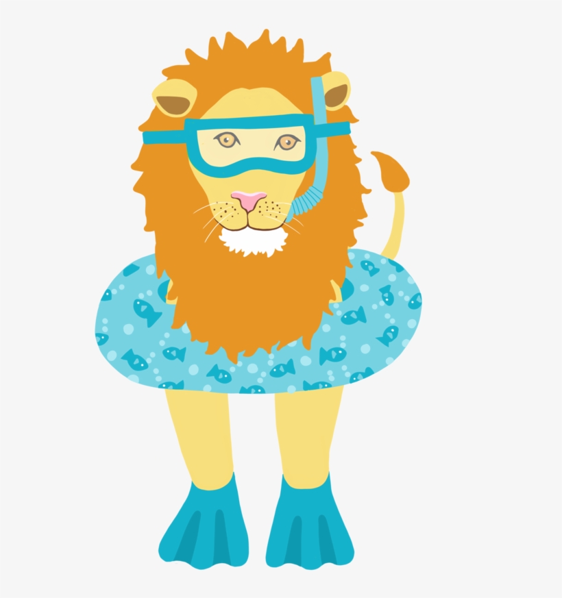 Blue Lion, transparent png #7789955