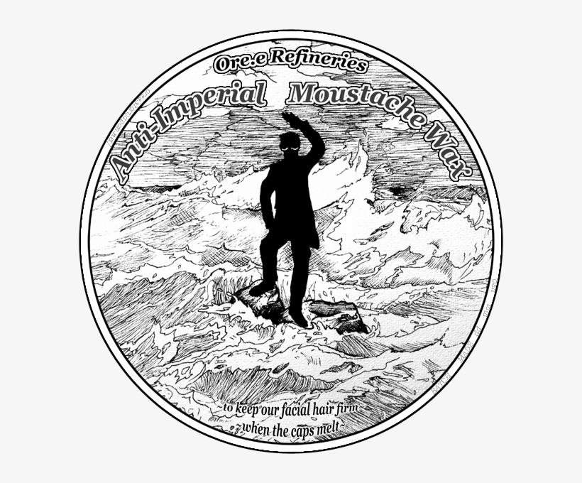 Anti-imperial Moustache Wax - Sman 1 Bantarujeg, transparent png #7790444