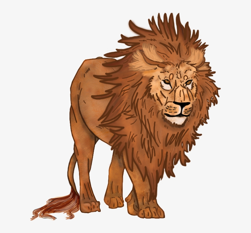 Lion - Masai Lion, transparent png #7790598