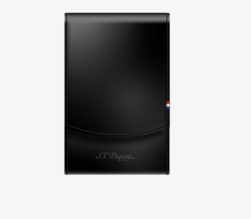 St Dupont Black Cigarette Pack Case - Flat Panel Display, transparent png #7791285