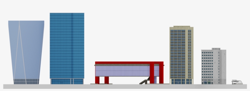 Eu Sou Othercakes, Faço Edifícios Em 3d, Geralmente - Commercial Building, transparent png #7791662