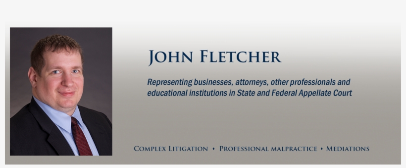 Header Image Of Barnwell Whaley Attorney John Fletcher - Document, transparent png #7792298