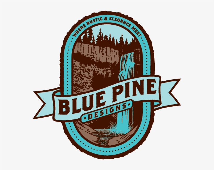 Blue Pine Design Logo - Bend Oregon, transparent png #7792854
