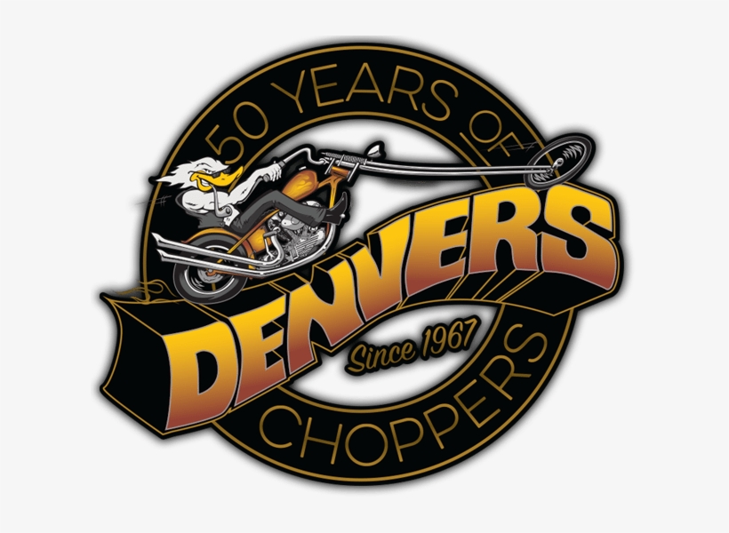 Denver's Choppers 50th Anniversary - Denvers Choppers Logo, transparent png #7792886