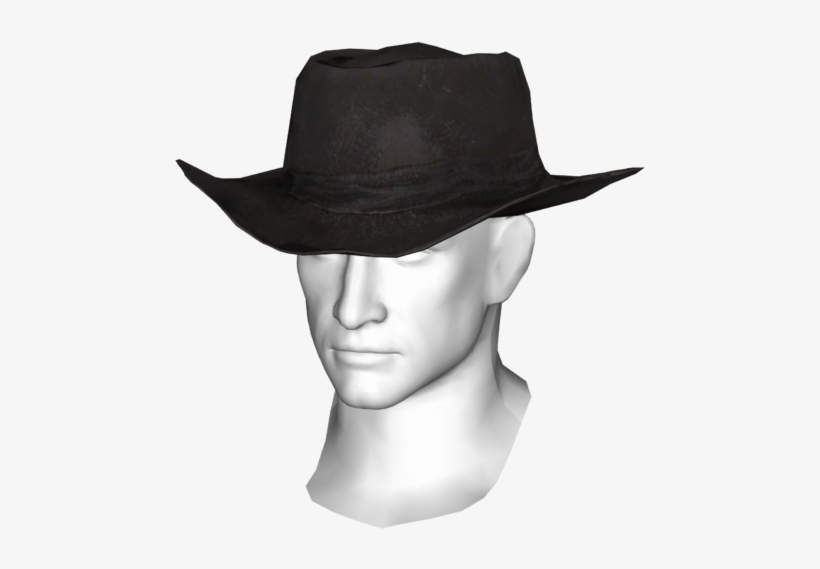 Black Cowboy Hat - Cowboy Hat, transparent png #7793540