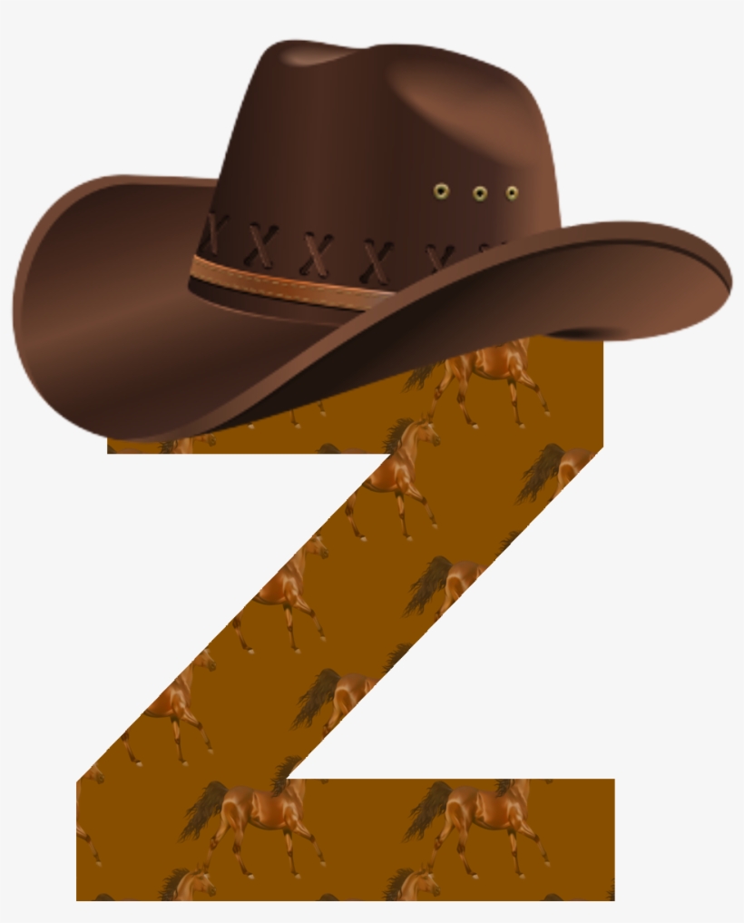 Cowboy Alphabet - Cowboy Hat, transparent png #7793595