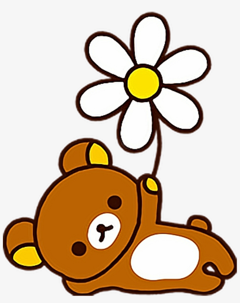 Rirakuma Sticker - Kuma Cartoon, transparent png #7794042
