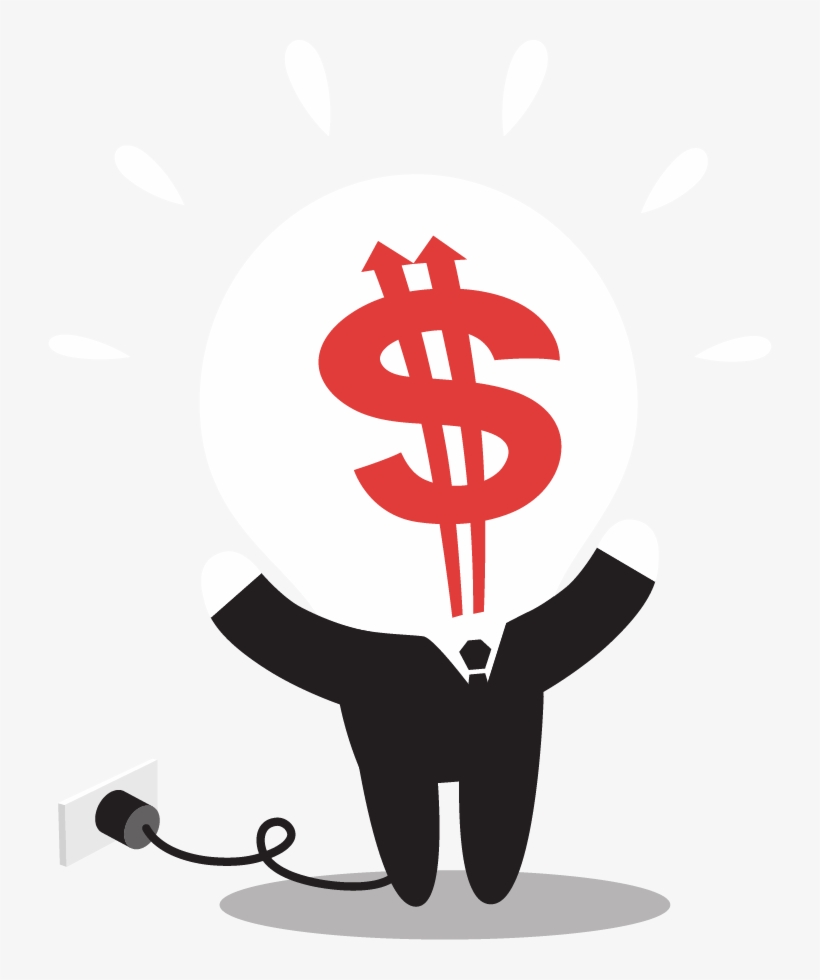 Dollar Sign Cartoon - Инвестиции В Сети, transparent png #7794139